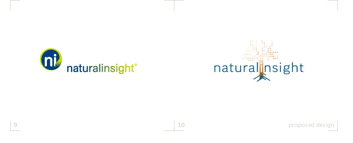 Natural Insight logo : Natural Insight proposed logo design