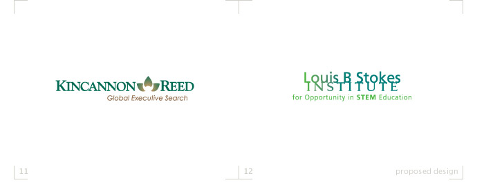 Kincannon & Reed logo : Louis Stokes Institute proposed logo design